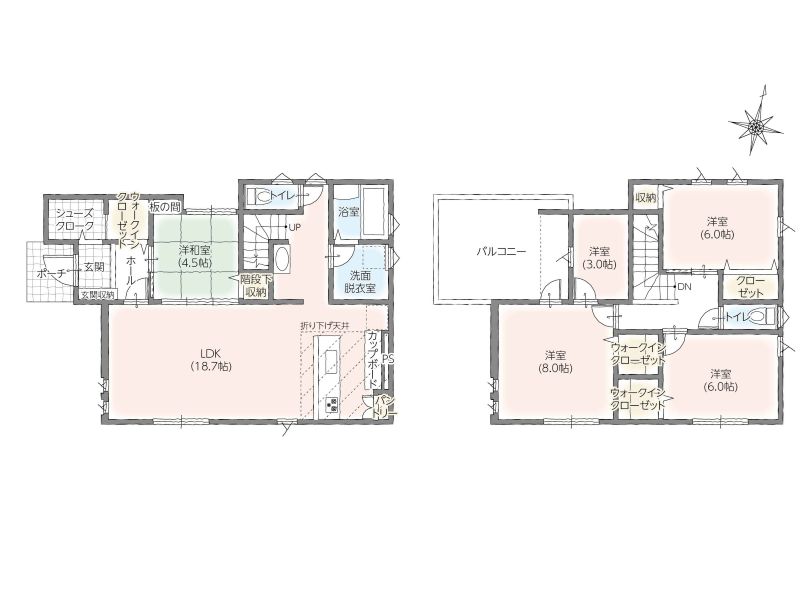現況と異なる場合は、現況優先となります。(間取) 現況と異なる場合は、現況優先となります。(間取)