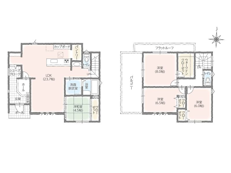 現況と異なる場合は、現況優先となります。(間取) 現況と異なる場合は、現況優先となります。(間取)