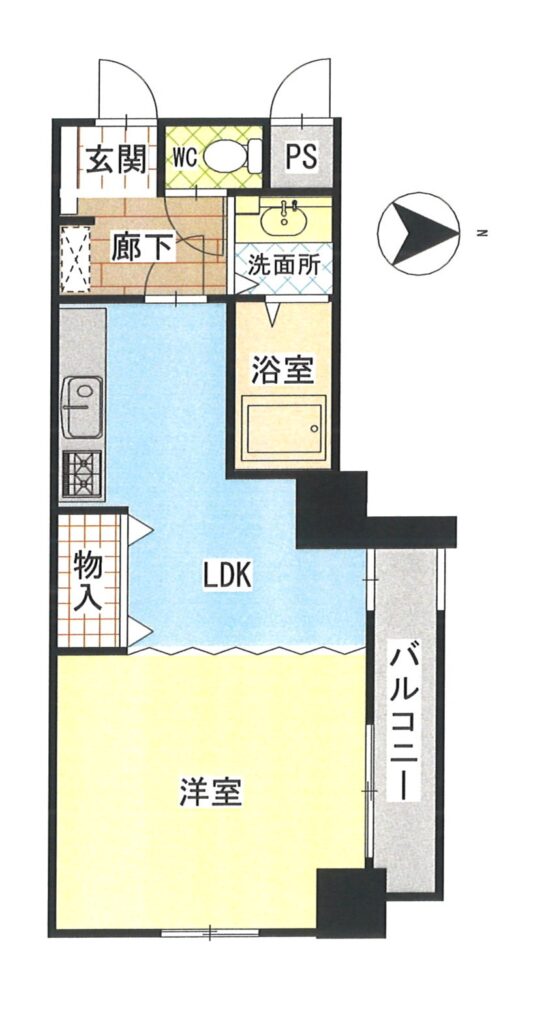 現況と異なる場合は、現況優先となります。(間取)