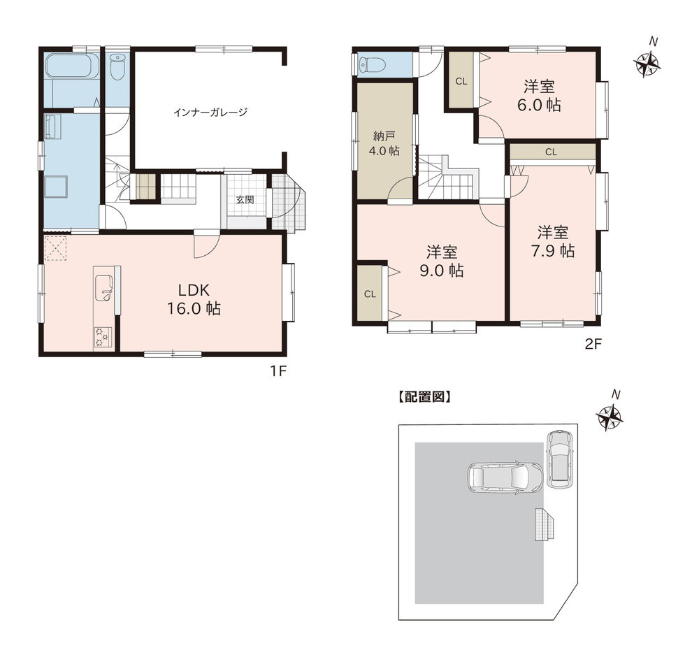 現況と異なる場合は、現況優先となります。(間取) 現況と異なる場合は、現況優先となります。(間取)