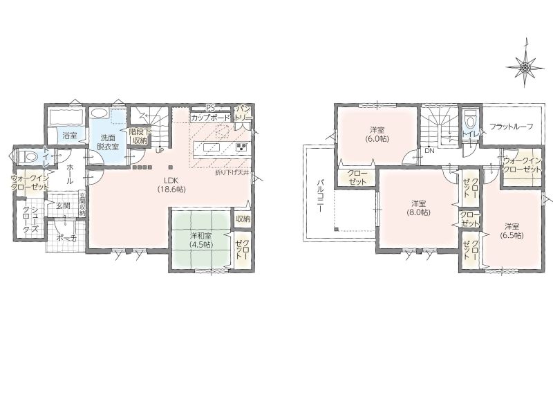 現況と異なる場合は、現況優先となります。(間取) 現況と異なる場合は、現況優先となります。(間取)